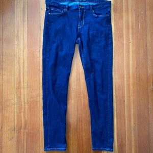 Patagonia slim leg women’s jeans.